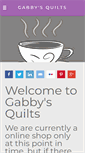 Mobile Screenshot of gabbysquilts.com